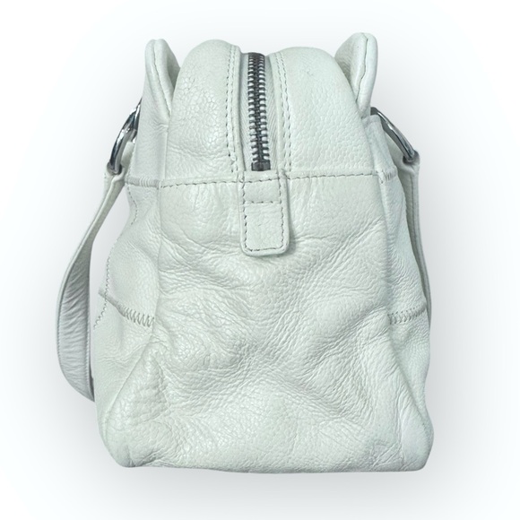 CHANEL 2003/04 Coco Bar Caviar Quilted Leather LAX Bowler/Shoulder Bag, Ivory - Picture 4 of 16